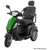 Image of Pride Baja Raptor 2 Mobility Scooter  Black with Green Machine Color Insert