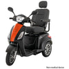 Image of Pride Baja Raptor 2 Mobility Scooter Black with Orange Evolution Color Insert