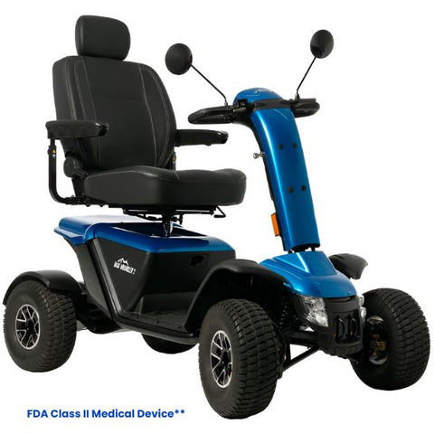 Pride Baja Wrangler 2 Heavy Duty Scooter True Blue Color