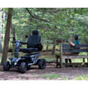 Image of Pride Baja Wrangler 2 Heavy Duty Scooter with Rider View 2