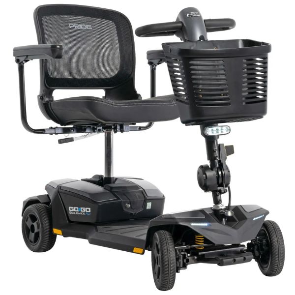 Pride  Go-Go Endurance AL+ SC54ALX 4-Wheel Portable Scooter Euro Grey