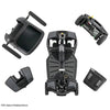 Image of Pride  Go-Go Endurance AL+ SC54ALX 4-Wheel Portable Scooter Euro Grey Color Disassembled View