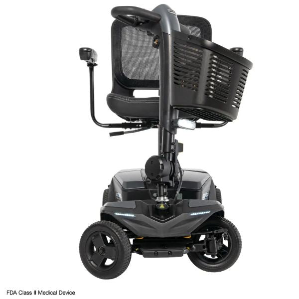 Pride  Go-Go Endurance AL+ SC54ALX 4-Wheel Portable Scooter Euro Grey Color Front View