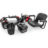 Image of Pride  Go-Go Sport 4-Wheel Scooter With EZ Turn S74 Disassembled View