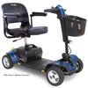 Image of Pride  Go-Go Sport 4-Wheel Scooter With EZ Turn S74 in Blue Color 