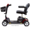 Image of Pride  Go-Go Sport 4-Wheel Scooter With EZ Turn S74 in RedColor Right Side View