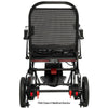 Image of Pride Jazzy Ultra Light Portable Power Chair Back View