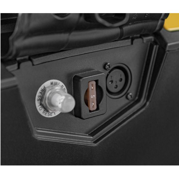 Pride Jazzy Ultra Light Portable Power Chair Charging Port and Reset Button