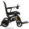 Image of Pride Jazzy Ultra Light Portable Power Chair Right Side View