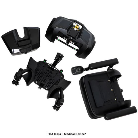 Pride Mobility Go-Chair MED Portable Power Chair Disassembled View