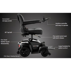 Pride Mobility Go-Chair MED Portable Power Chair