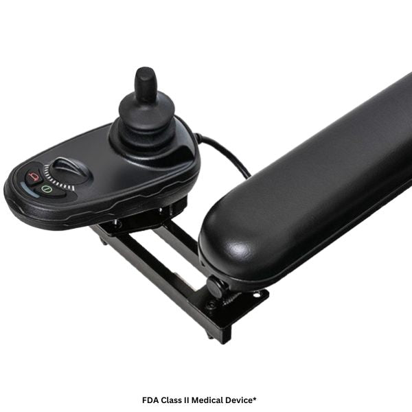 Pride Mobility Go-Chair MED Portable Power Chair Swing Away Joystck