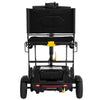Image of Pride Mobility Go-Go Super Portable SC15 4-Wheel Mobility Scooter Black Color Back Side View