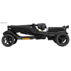 Image of Pride Mobility Go-Go Super Portable SC15 4-Wheel Mobility Scooter Black Color Folded View