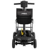 Image of Pride Mobility Go-Go Super Portable SC15 4-Wheel Mobility Scooter Black Color Front Side View
