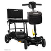 Image of Pride Mobility Go-Go Super Portable SC15 4-Wheel Mobility Scooter Black Color