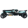 Image of Pride Mobility Go-Go Super Portable SC15 4-Wheel Mobility Scooter Mint Color Folded View