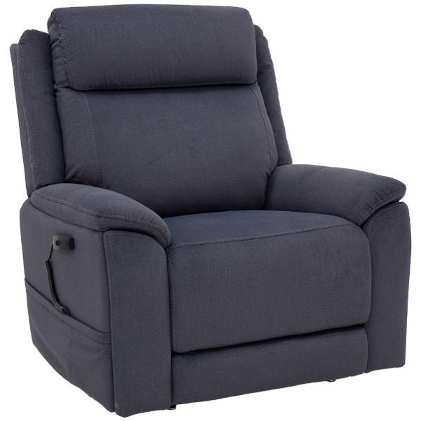 Pride Mobility Sitting Pretty Evolution 3-Position Lift Chair LC-435 In Cosi-Blue Diamond Fabric