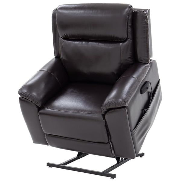 Pride Mobility Sitting Pretty Evolution 3-Position Lift Chair LC-435 in Sta-Kleen Chesnut Leather