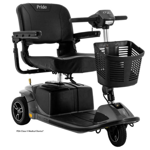 Pride Revo 2.0 3 Wheel Scooter S66 Grey Street Right View