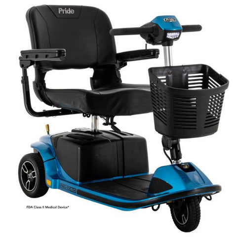 Pride Revo 2.0 3 Wheel Scooter S66 True Blue Right View