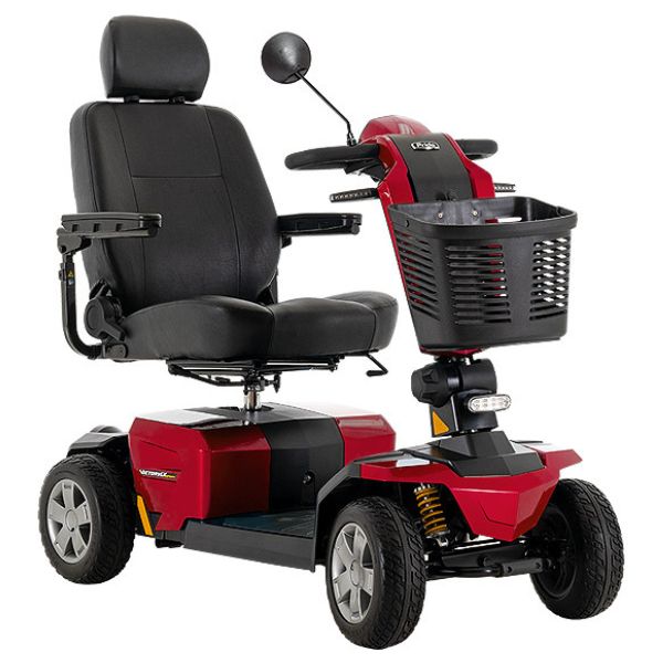 Pride Victory LX Sport 4-Wheel Scooter S710LXW Candy Apple Red Color