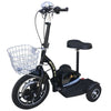 Image of RMB EV FLEX 500 3 Wheel Mobility Scooter Black Color