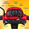 Image of Rascal Conquest 4-Wheel Portable Mobility Scooter Showing the Control Parts