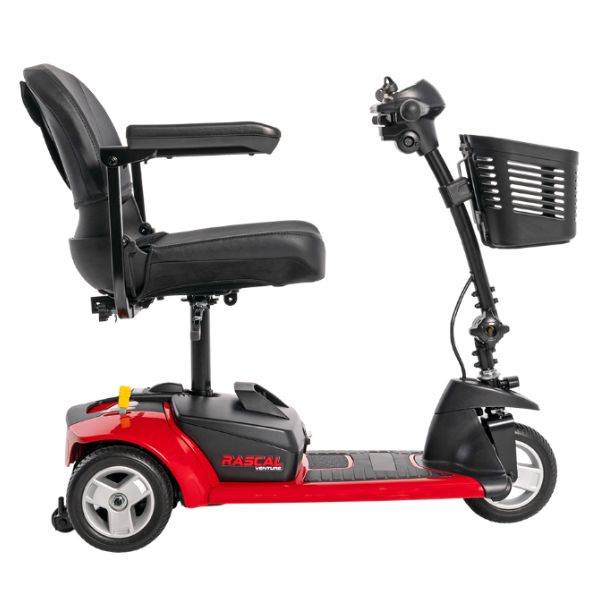 Rascal Venture 3-Wheel Portable Mobility Scooter Right Side View