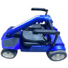 Image of Reyhee Flex 4-Wheel Folding Electric Mobility Scooter Blue Color Folded View