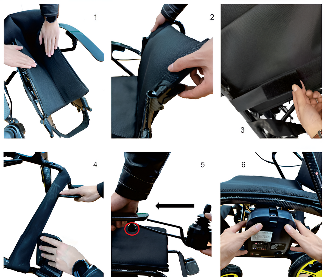 Forcemech Ultralite G10 Folding Electric Wheelchair