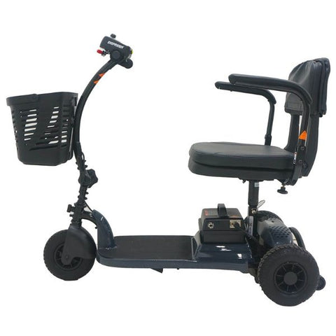Shoprider Echo+ Portable 3-Wheel Mobility Scooter Left Side View