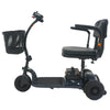 Image of Shoprider Echo+ Portable 3-Wheel Mobility Scooter Left Side View