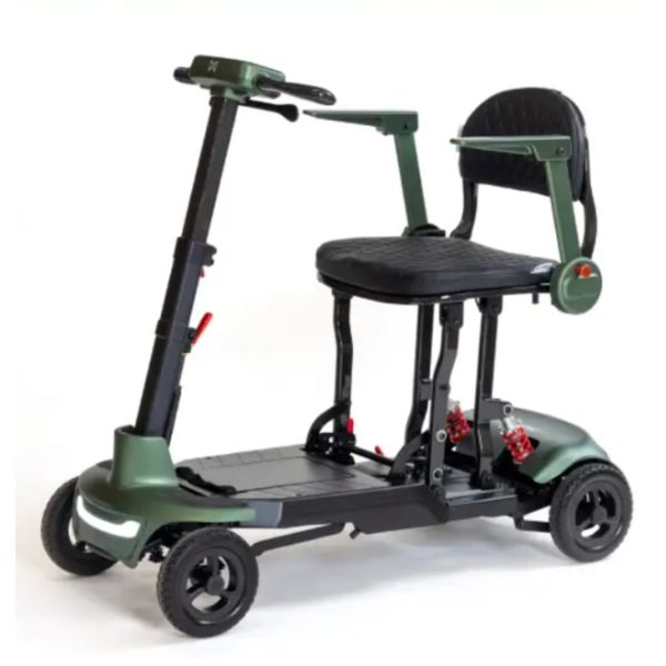 Monarch Mobility Smarti Plus Lightweight Auto-Folding Scooter Left Side View