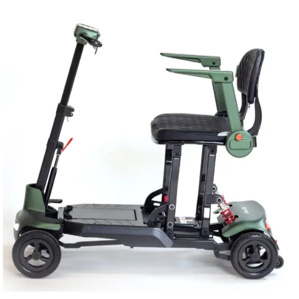 Monarch Mobility Smarti Plus Lightweight Auto-Folding Scooter Full Left Side View