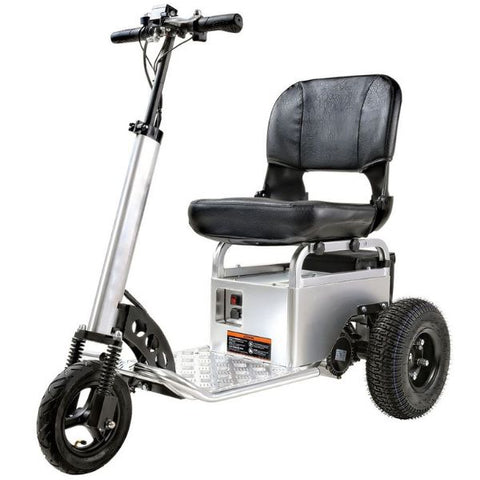 SuperHandy Electric Tugger Utility Tow Tractor Cart And Riding Scooter Left Upright View