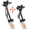 Image of SuperHandy Electric Tugger Utility Tow Tractor Cart And Riding Scooter Adjustable Handle Bars