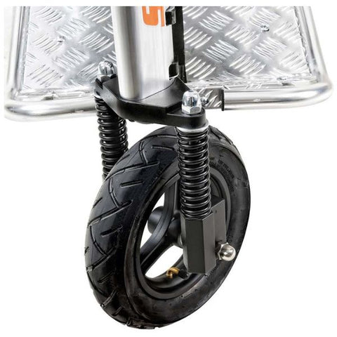 SuperHandy Electric Tugger Utility Tow Tractor Cart And Riding Scooter Front Suspension