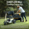 Image of SuperHandy Electric Tugger Utility Tow Tractor Cart And Riding Scooter Tow Capacity