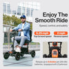Image of SuperHandy Explorer Heavy-Duty Portable Mobility Scooter Features