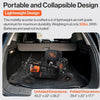 Image of SuperHandy Explorer Heavy-Duty Portable Mobility Scooter Folded View Inside a trunk of a Car
