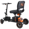 Image of SuperHandy Explorer Heavy-Duty Portable Mobility Scooter Left Backside View
