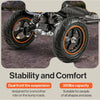 Image of SuperHandy Explorer Heavy-Duty Portable Mobility Scooter Pneumatic tires