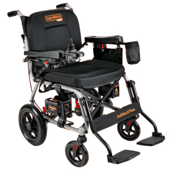 SuperHandy GoRide 2 Plus Folding Electric Wheelchair