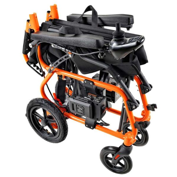 SuperHandy GoRide 2 Portable Electric Wheelchair Folded View