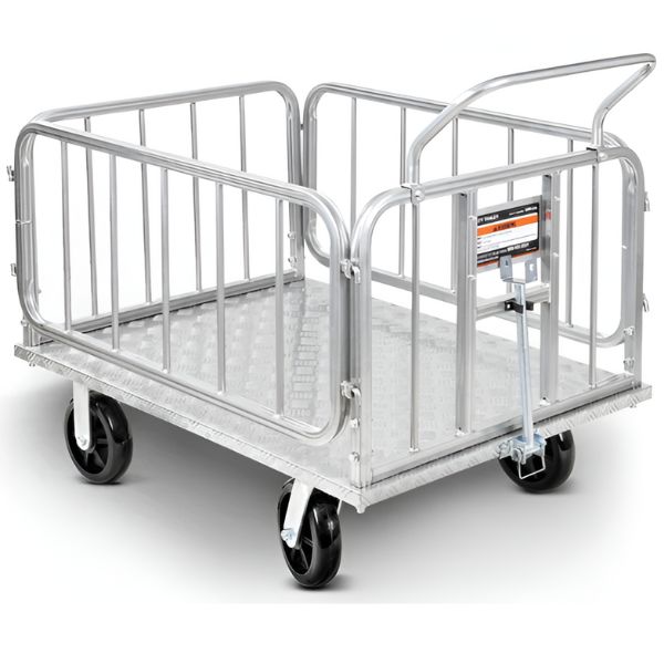 SuperHandy Heavy-Duty Platform Truck & Trailer Cart
