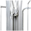 Image of SuperHandy Heavy-Duty Platform Truck & Traler Cart Showing  its Tool-Free Latch