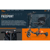 Image of SuperHandy Passport Portable Travel 3-Wheel Mobility Scooter Description