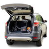 Image of SuperHandy Passport Portable Travel 3-Wheel Mobility Scooter Inside a Car with Folded Seat