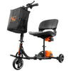 Image of SuperHandy Passport Portable Travel 3-Wheel Mobility Scooter Left Upright View